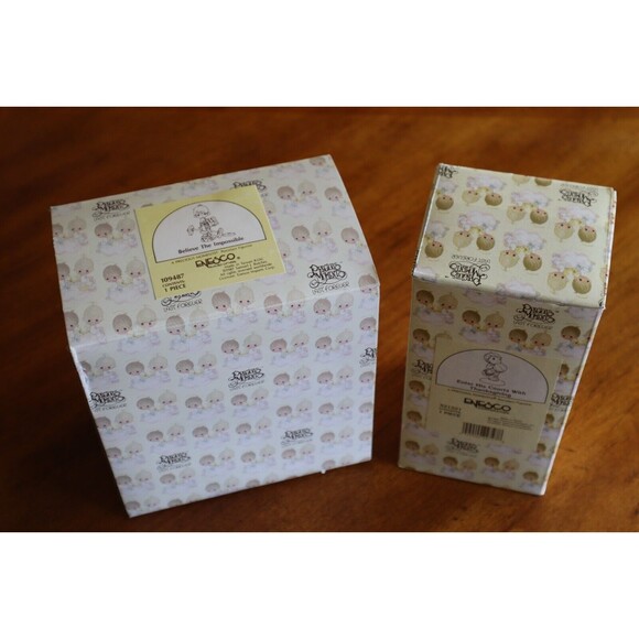 Lot Precious Moments Believe the Impossible & Enter His Courts With Thanksgiving - Picture 12 of 12